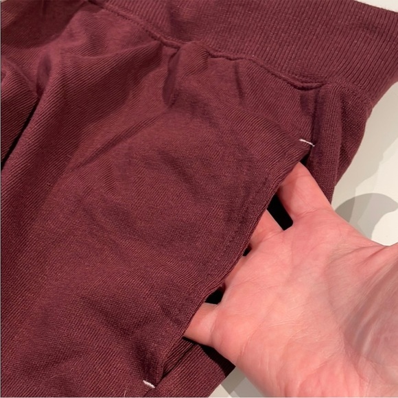 *NEW* Calvin Klein Maroon French
Terry Joggers / Sweatpants - Picture 7 of 11